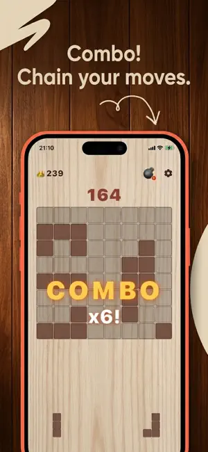 Wood Block Puzzle: Sudoku Grid screenshot 3