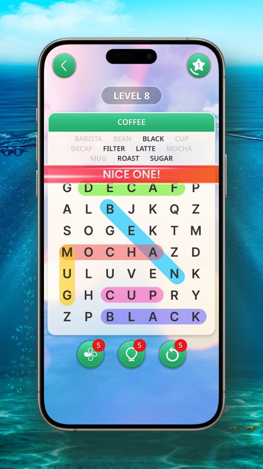 #6. Word Search Adventure : Puzzle (iOS) 由: Yoogalab SL