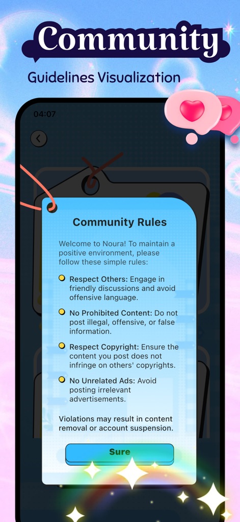 Noura - Share & Fun - noura-community-rules-guidelines