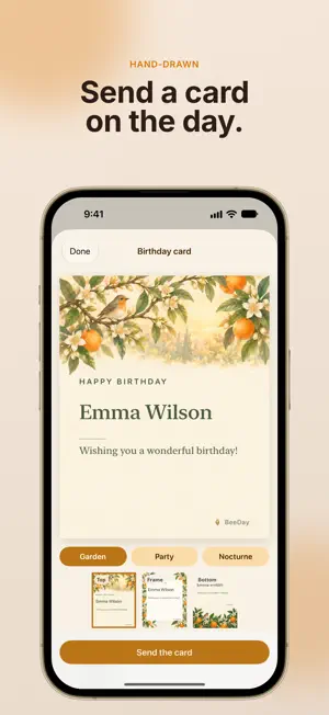 BeeDay: Birthday Reminder screenshot 3