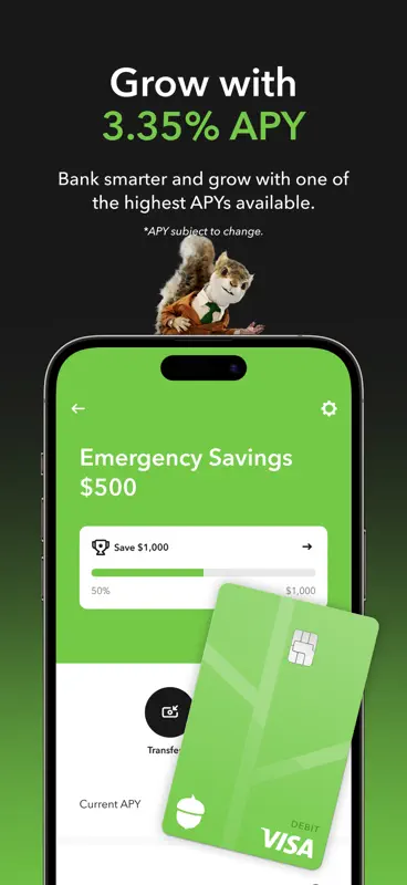 Acorns: Save & Invest Money screenshot 4 of 8