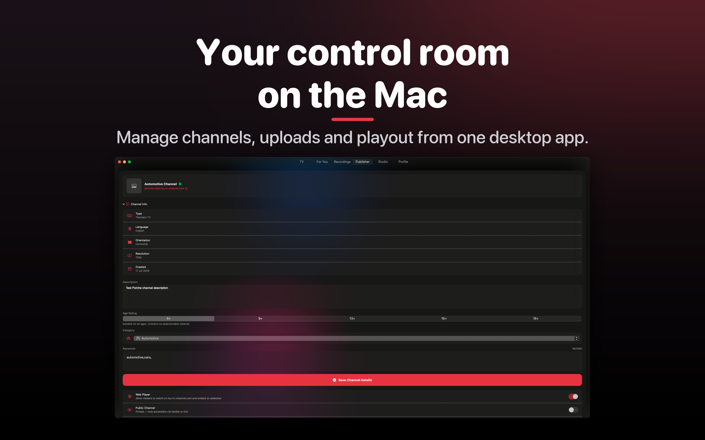 My TV Channel screenshot 15