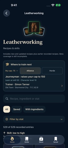 App screenshot