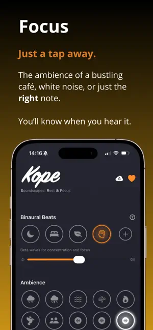 Kope Soundscapes: Rest & Focus screenshot 3