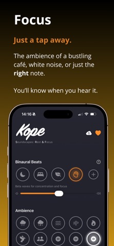 Kope Soundscapes: Rest & Focus screenshot