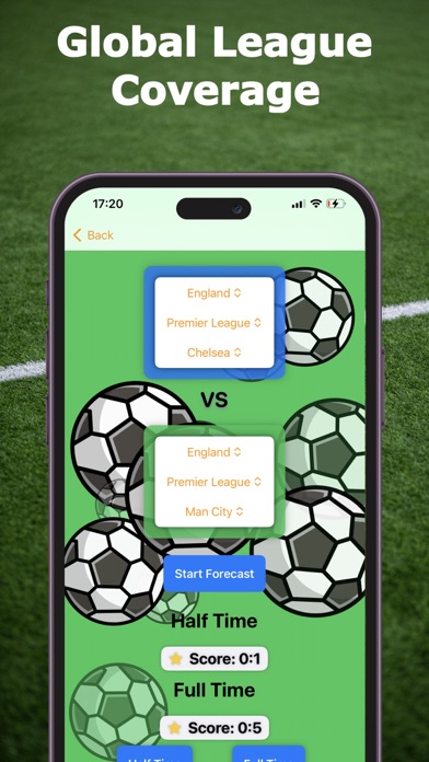 AI Football Betting Forecast Screenshot