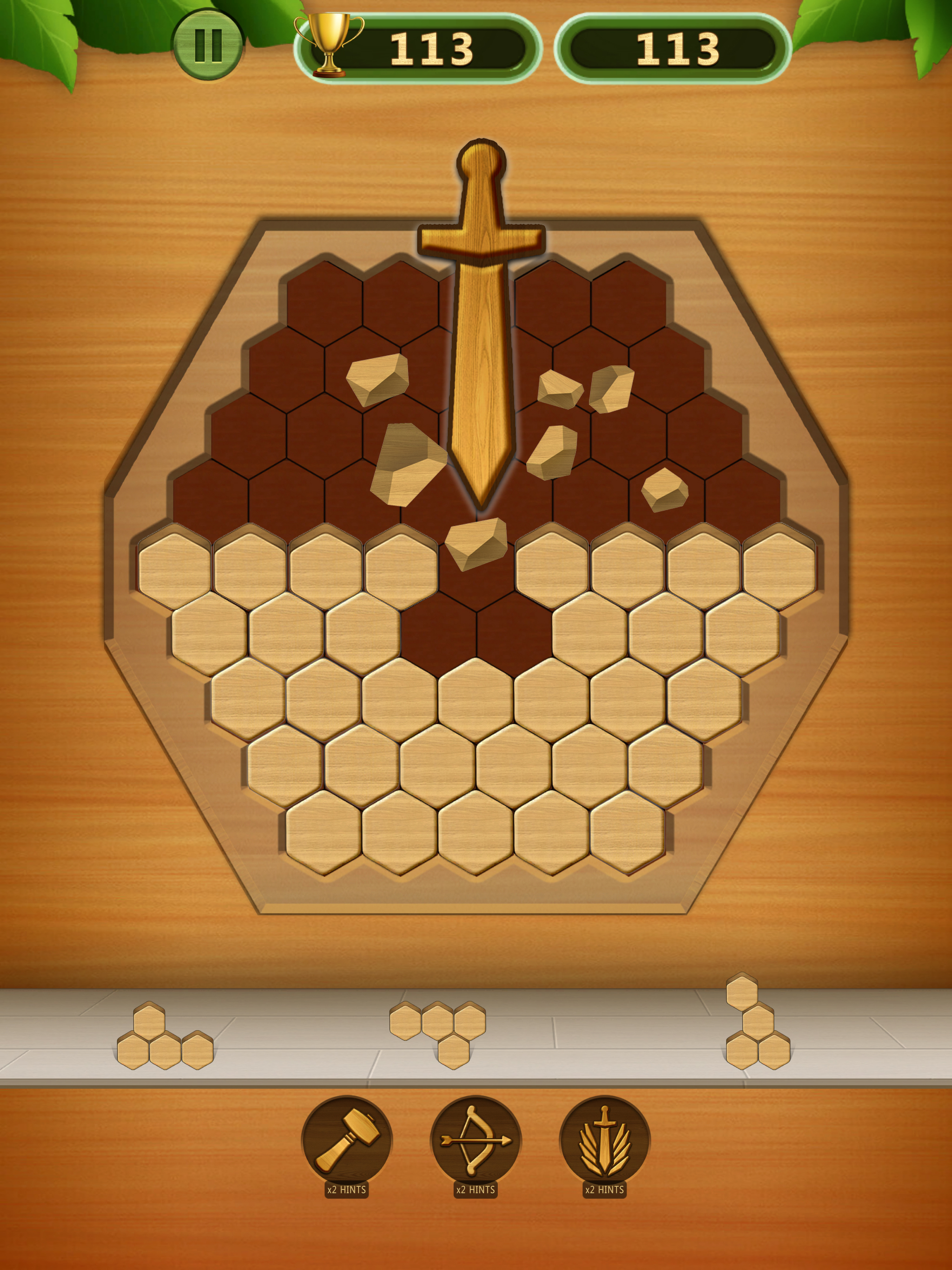 Hexa! Wood Block Puzzle 2026 screenshot 7