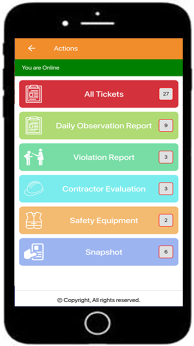 SALOMI Safety Management App Screenshot