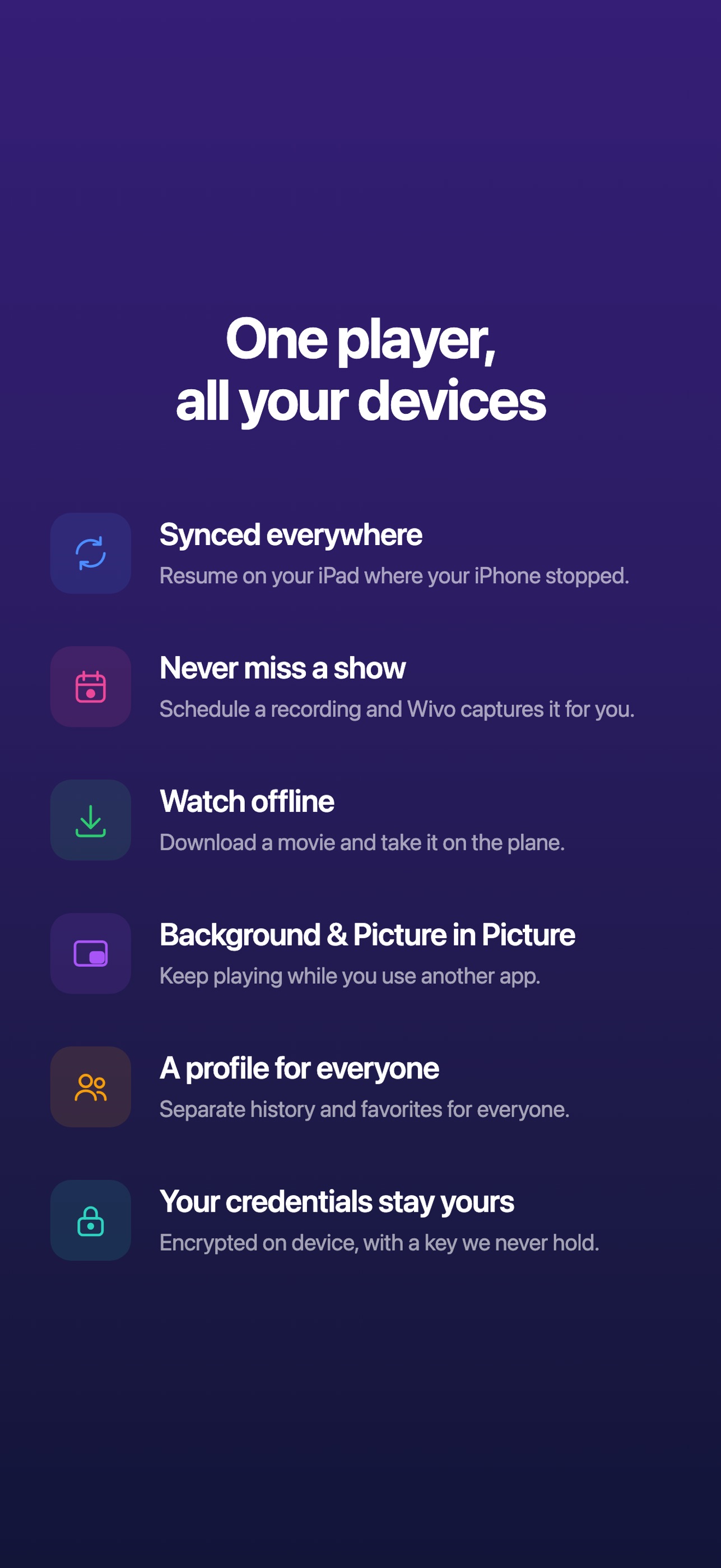 Screenshot 3 of Wivo IPTV Player