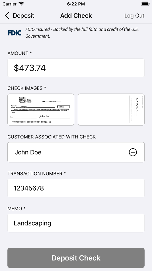#4. Flint Business Deposit (iOS) 由: Flint Community Bank