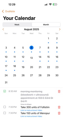 OvaNote screenshot