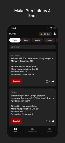 FrontRunner: Prediction Game iPhone screenshot
