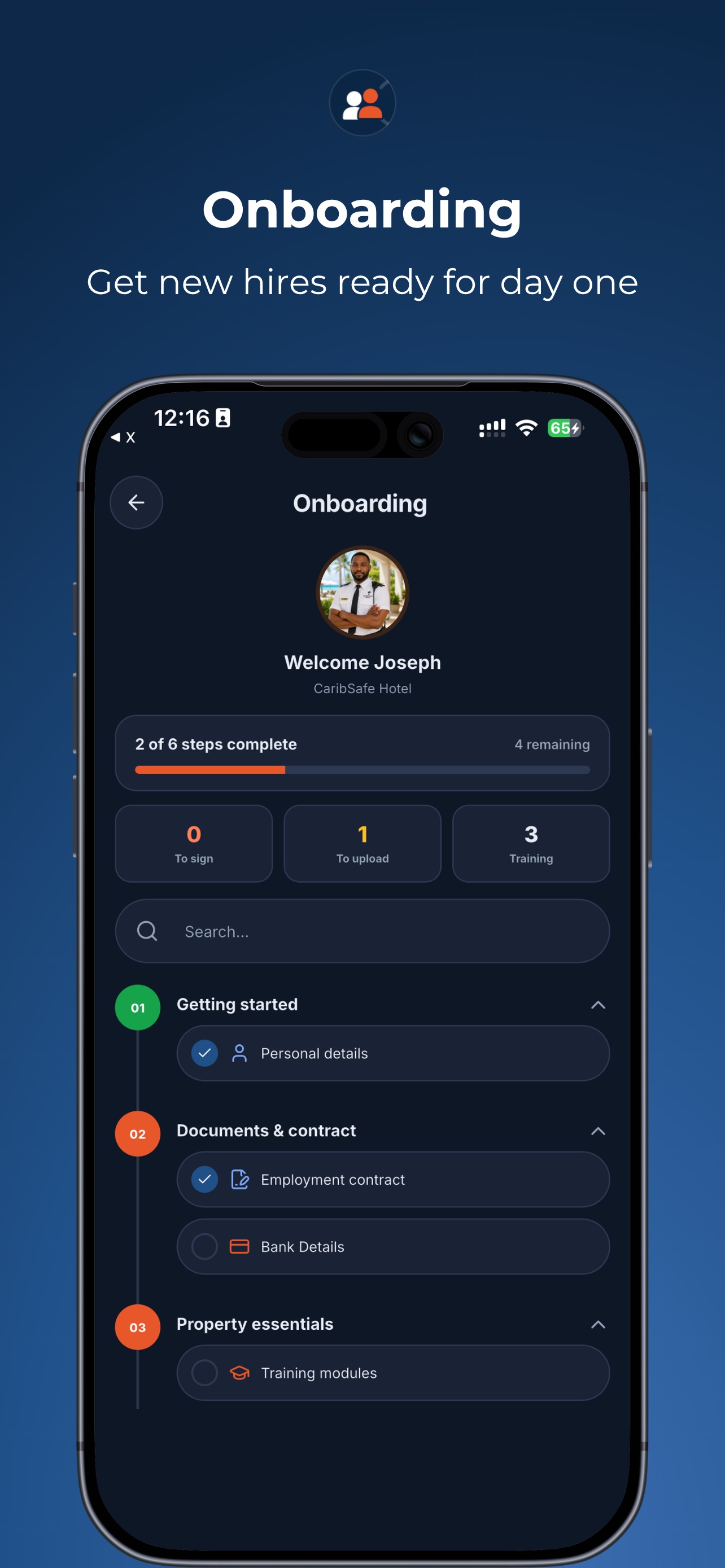 Screenshot 2 of CaribSafe People