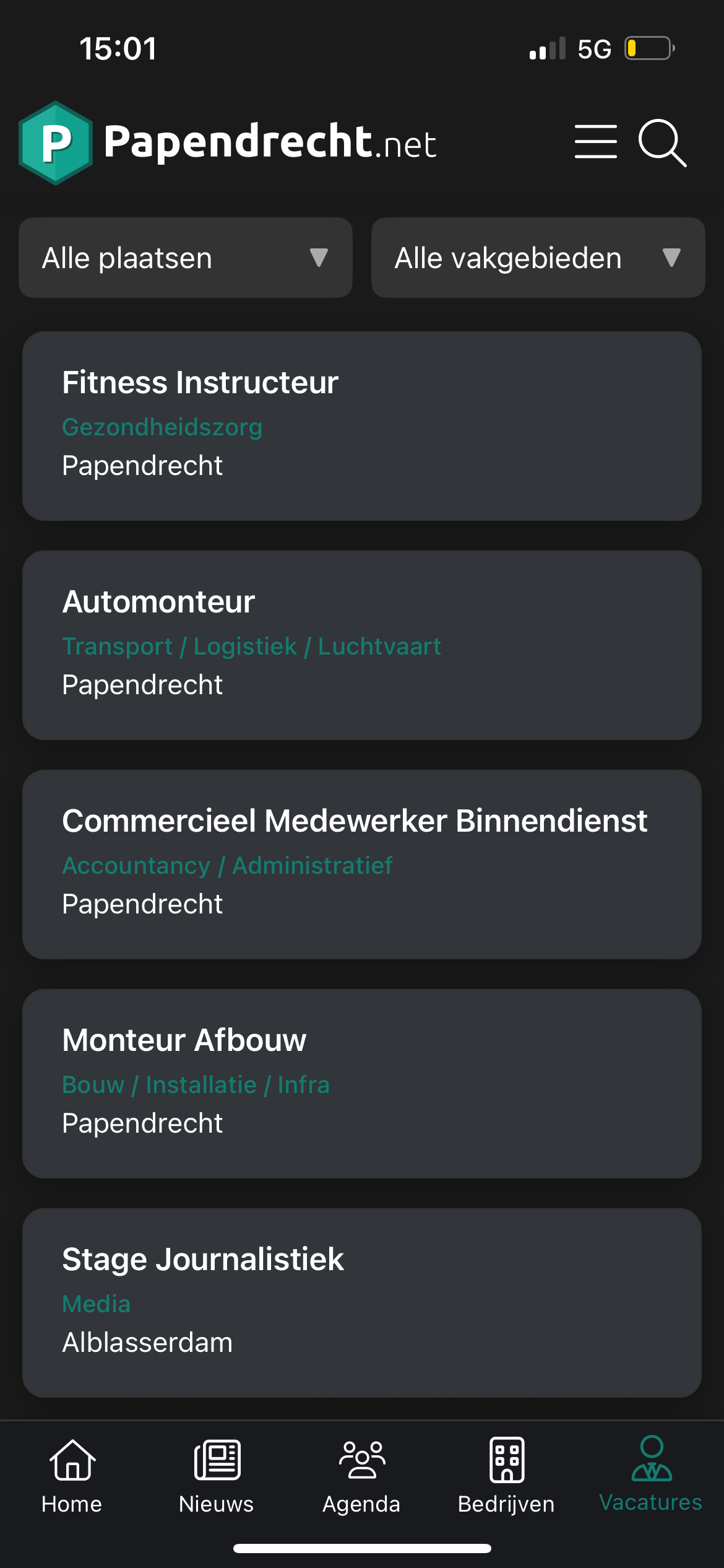 Papendrecht.net screenshot 6
