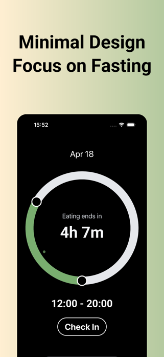 Minimal168 - Fasting Tracker Screenshot 1 of 4