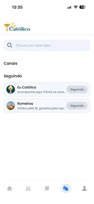 Eu catolico iPhone screenshot 6