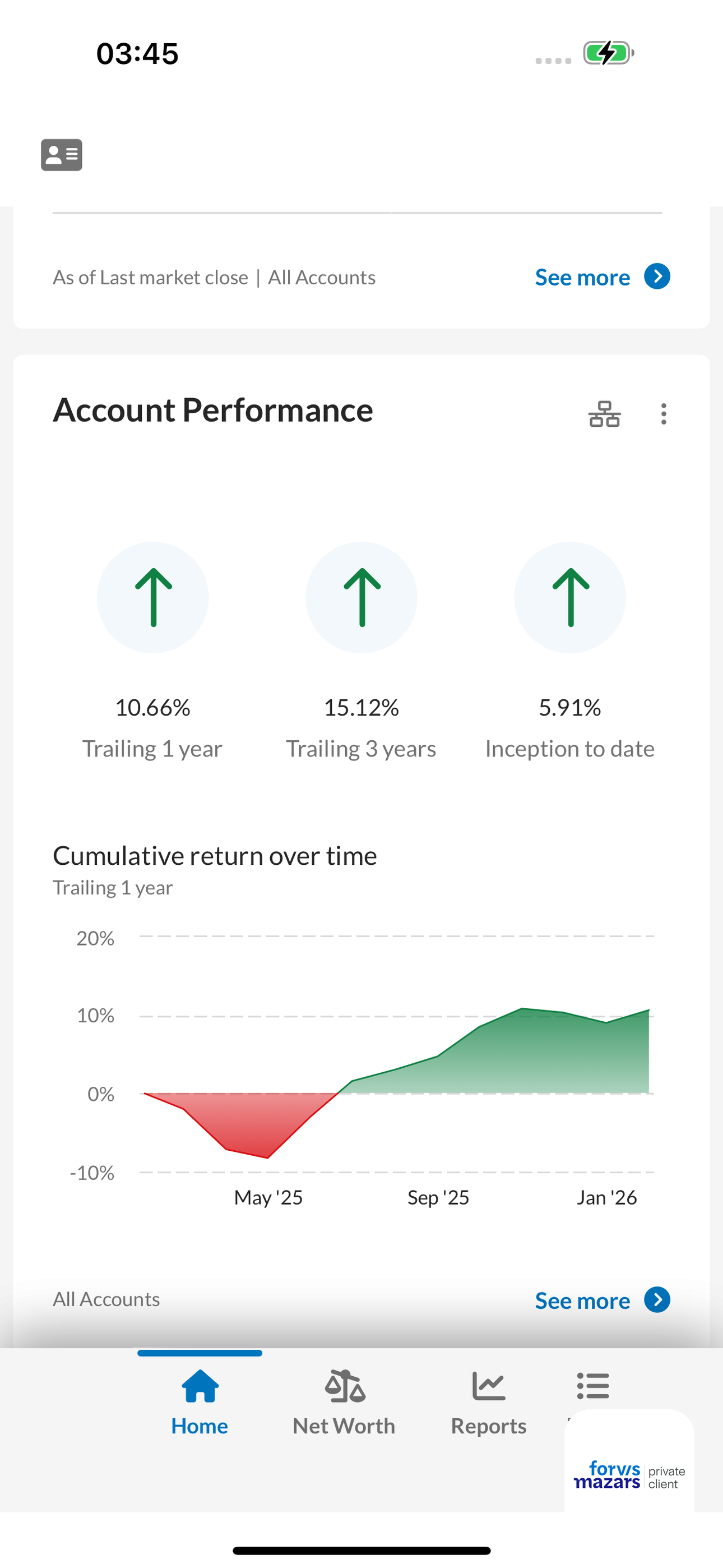 Forvis Mazars Private Client screenshot 2