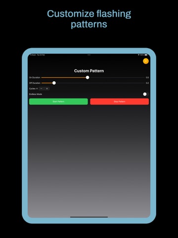 Flashlight + Magnifying Glass iPad screenshot
