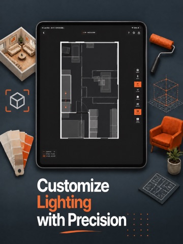 Redesign Home: 3D Room Scanner iPad screenshot