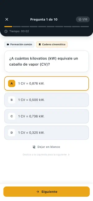Test CAP España screenshot 2