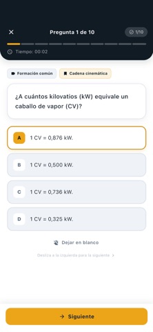 Test CAP España Screenshot 2 of 4
