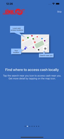 LINK Cash Locator screenshot