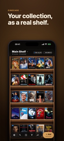 Cinecase iPhone screenshot