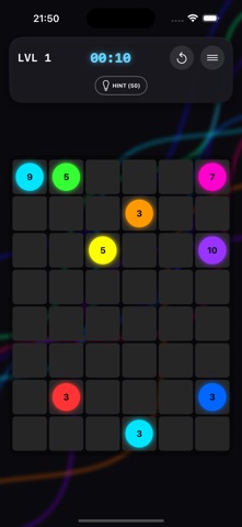 Neon Flow: Relax Puzzle screenshot
