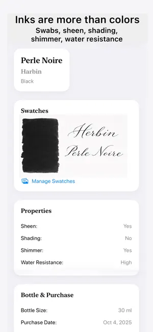 Penfolio Fountain Pen Archive screenshot 4