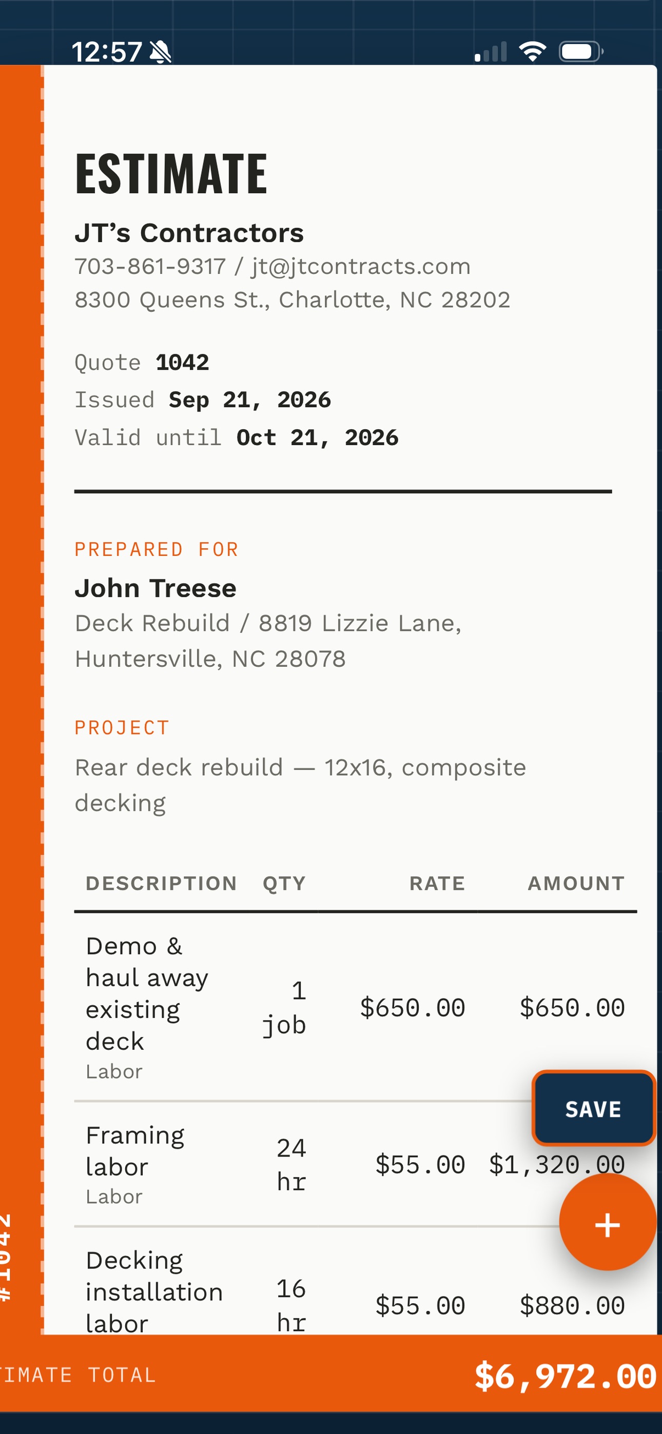 Screenshot 4 of Site Ticket