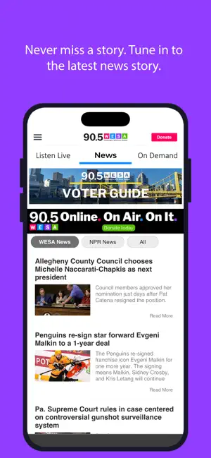 WESA Public Radio App screenshot 3