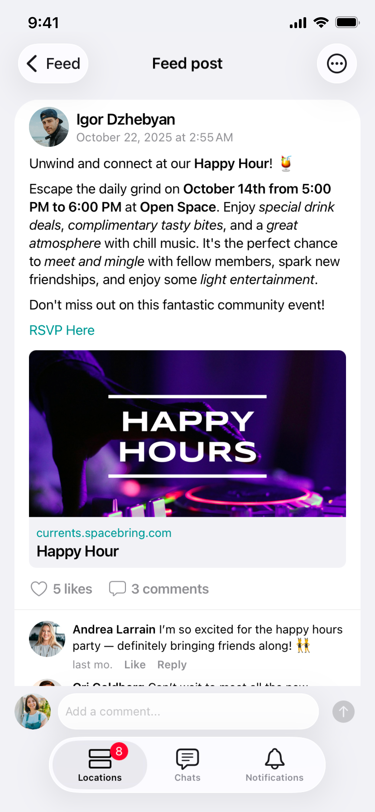 Spacebring screenshot 4