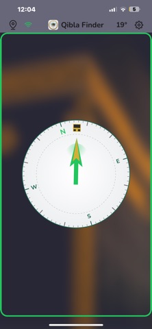 Qibla Finder One iPhone screenshot