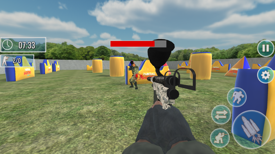#6. Paintball Shooting Arena 3D (iOS) 由: Atif Mumtaz