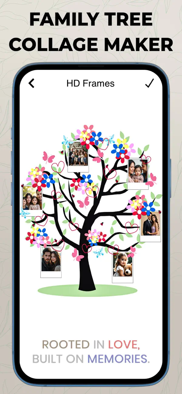 Screenshot #1 pour Collage d'arbre généalogique