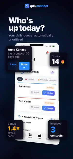 quik connect: Personal CRM screenshot 2