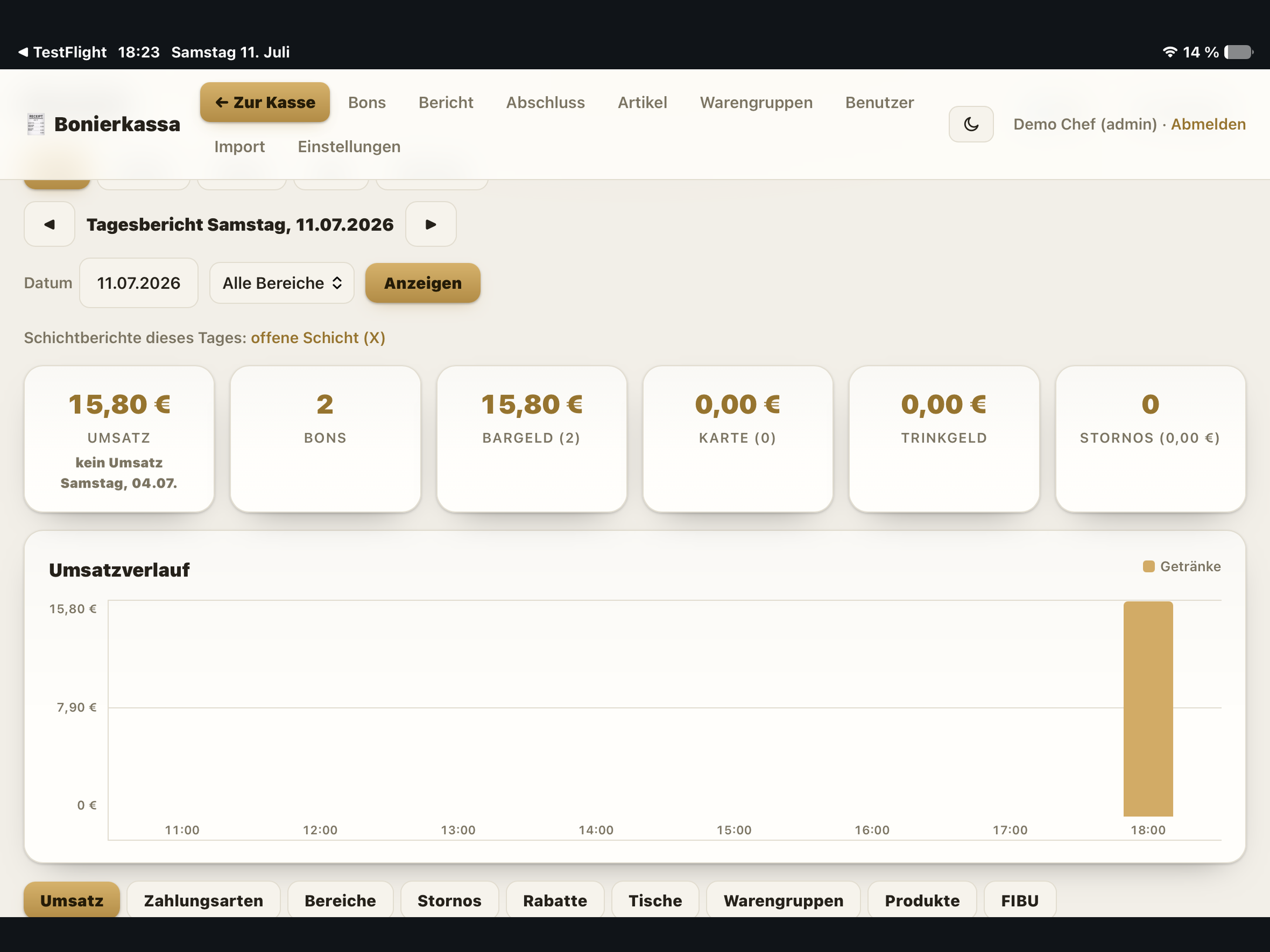 Bonierkassa screenshot 8