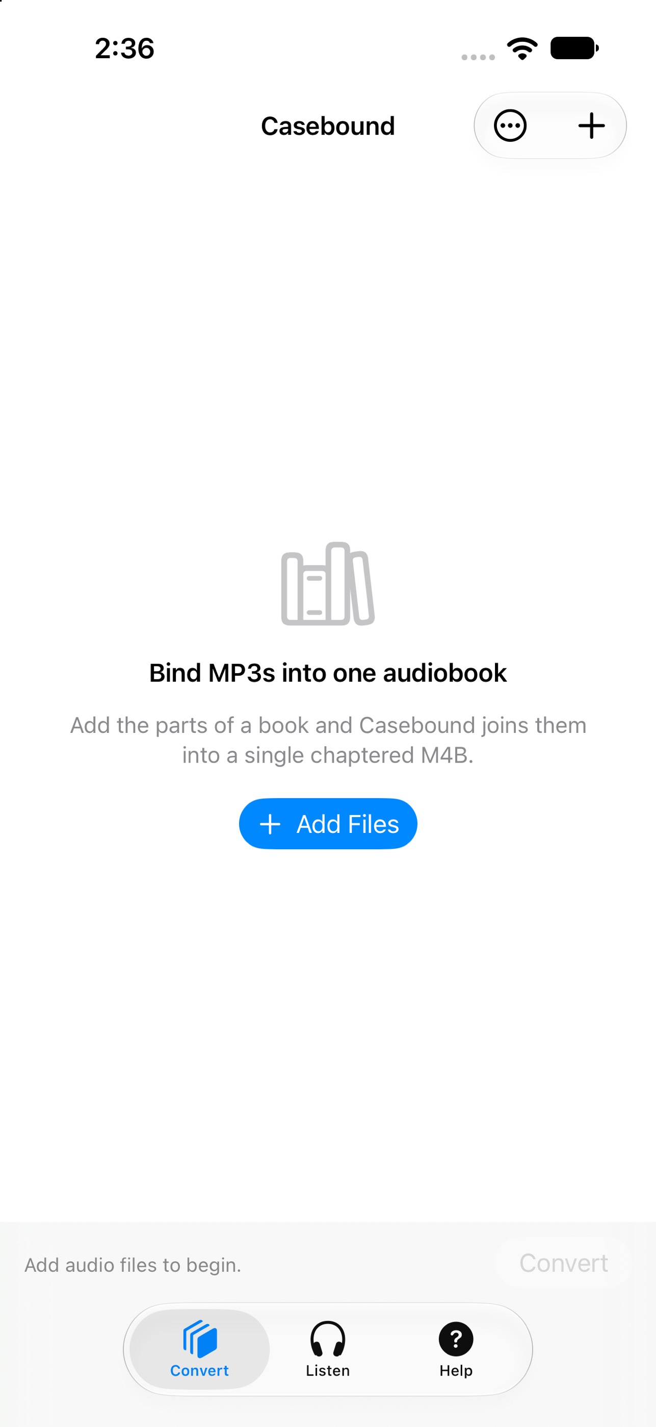 Screenshot 3 of Casebound Audio