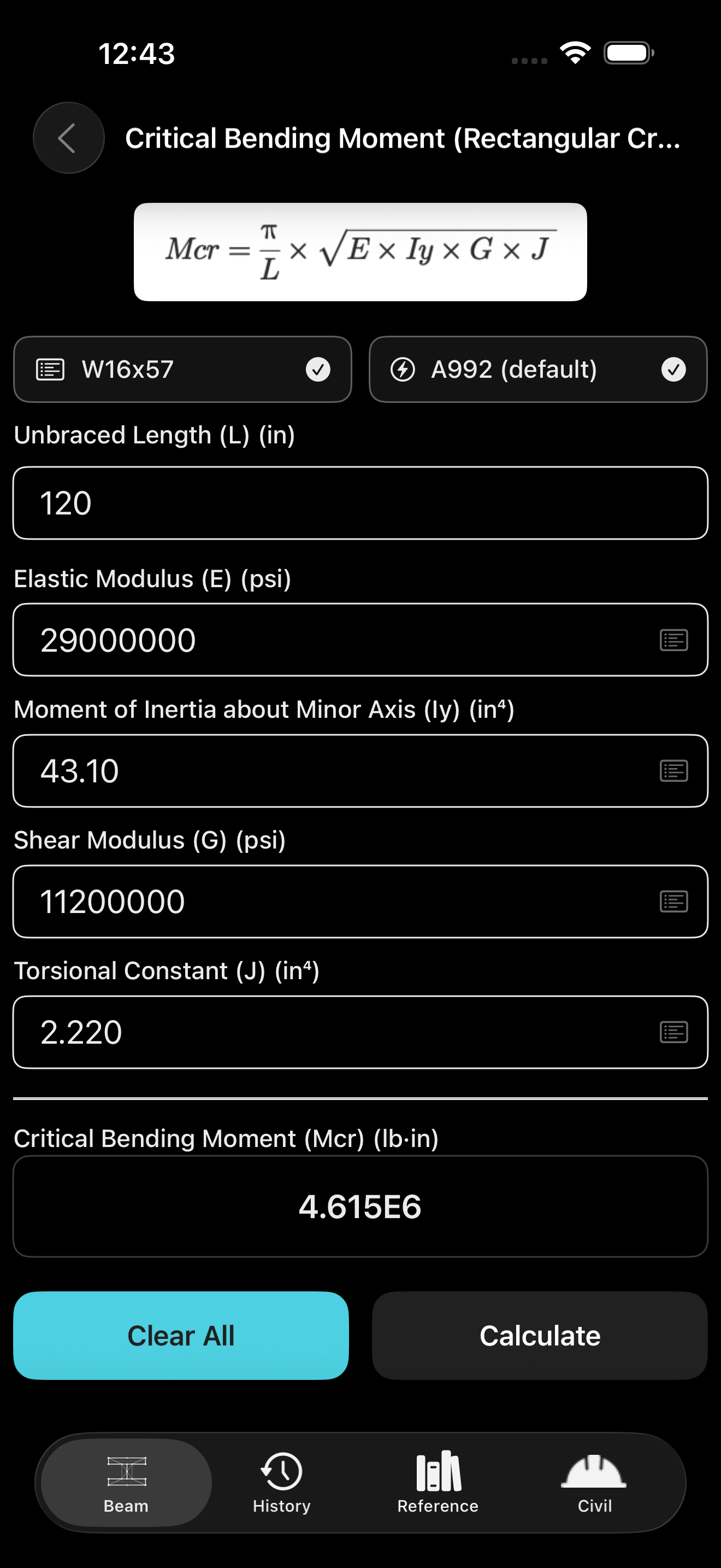Beam Engineering lite screenshot 8