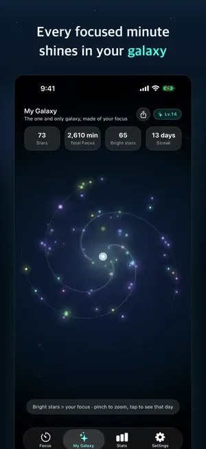 Trance: Galaxy Focus Timer screenshot 3