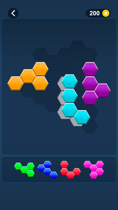 Hex Fill Block Screenshot