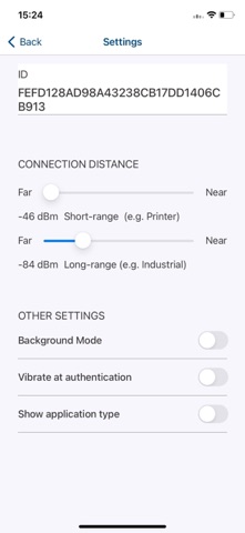 MiCard MultiTech4 BLE Badge Screenshot 6 of 8