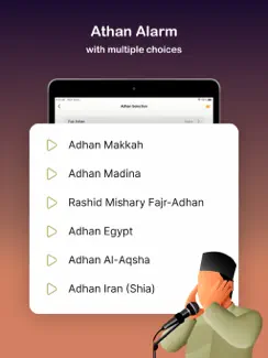 Prayer Times & Athan Qibla App iPad image 2