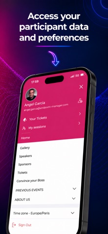 MEM Summit iPhone screenshot