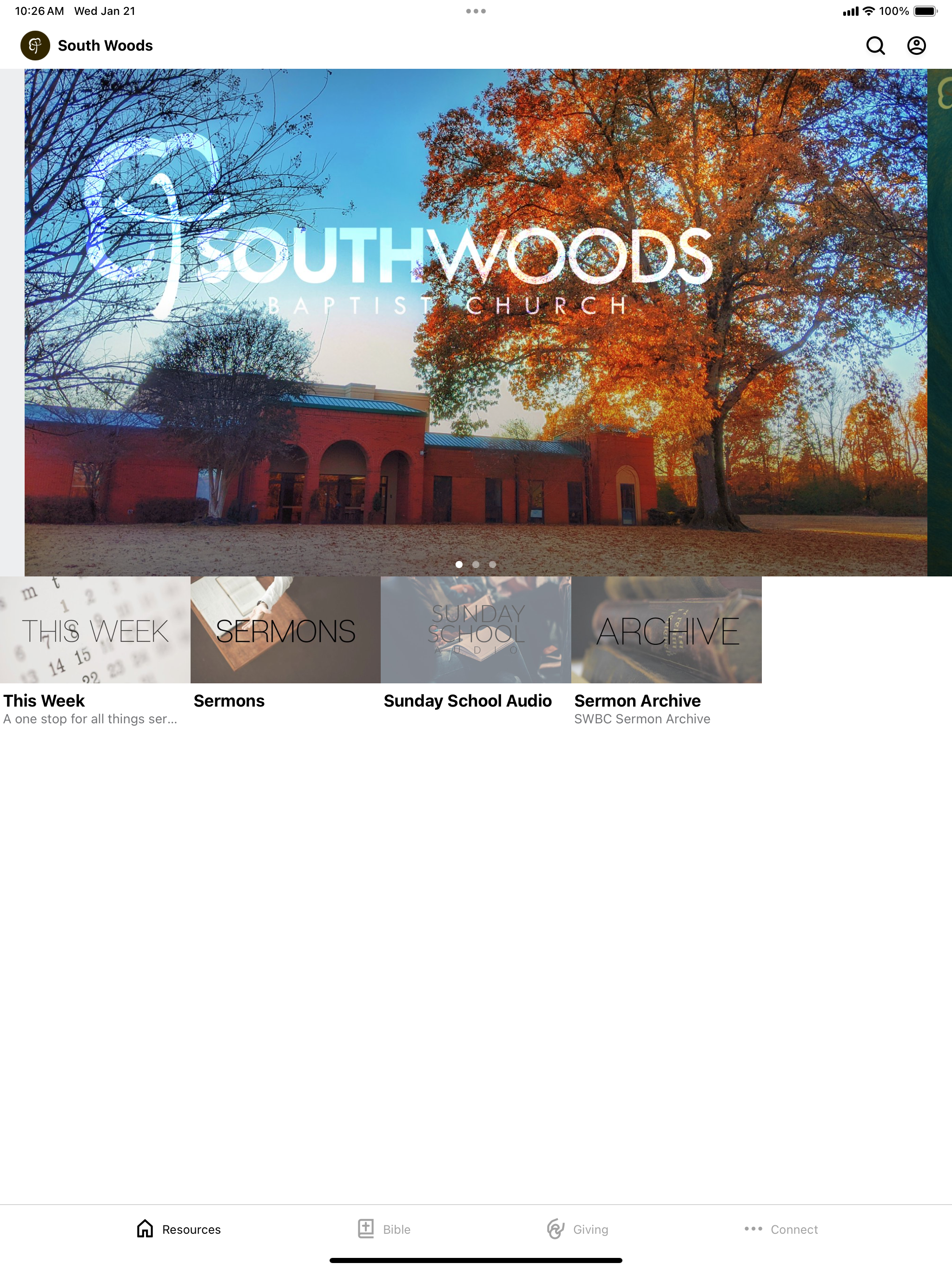 South Woods Baptist Church