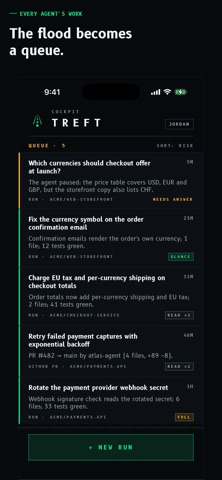 Treft iPhone screenshot