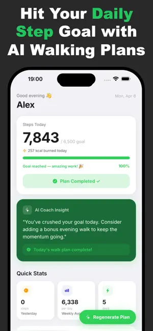 Step Counter - Pacer Pedometer screenshot 1