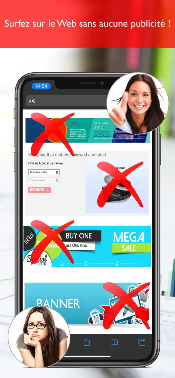 Screenshot #1 pour Bloqueur de pub Pro .