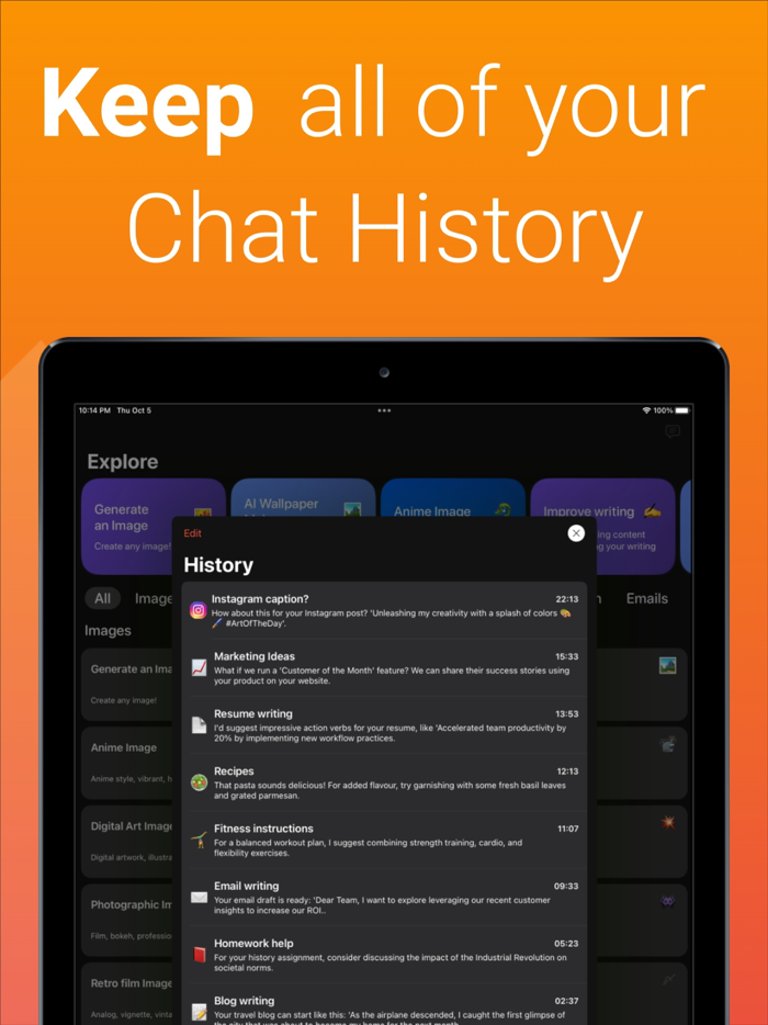 ChatterBot AI - Chat Write Ask