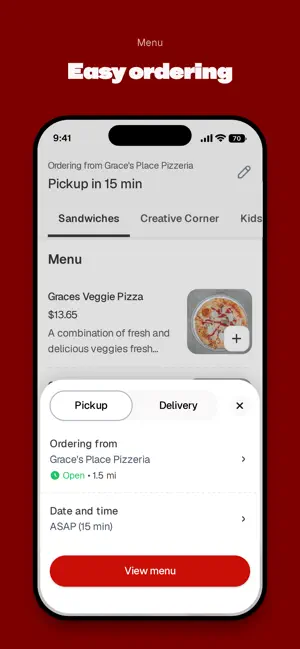 Grace's Place Pizzeria To Go screenshot 3